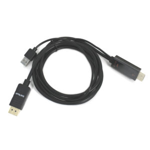 HDMI To DP Cable with USB Plug 4K@30Hz 