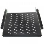 1u Vented Sliding Shelf For 1000mm Deep Cabinet 900x900
