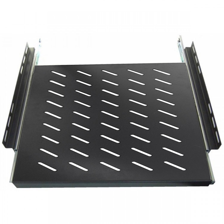 1u Vented Sliding Shelf For 1000mm Deep Cabinet 900x900