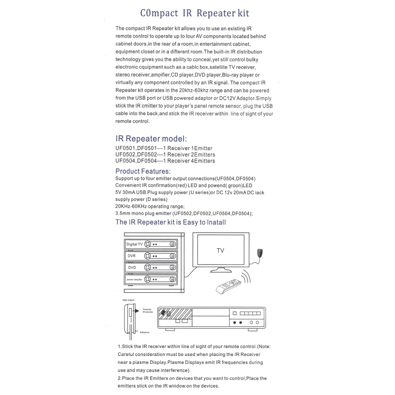 E Usb Ir Data Sheet