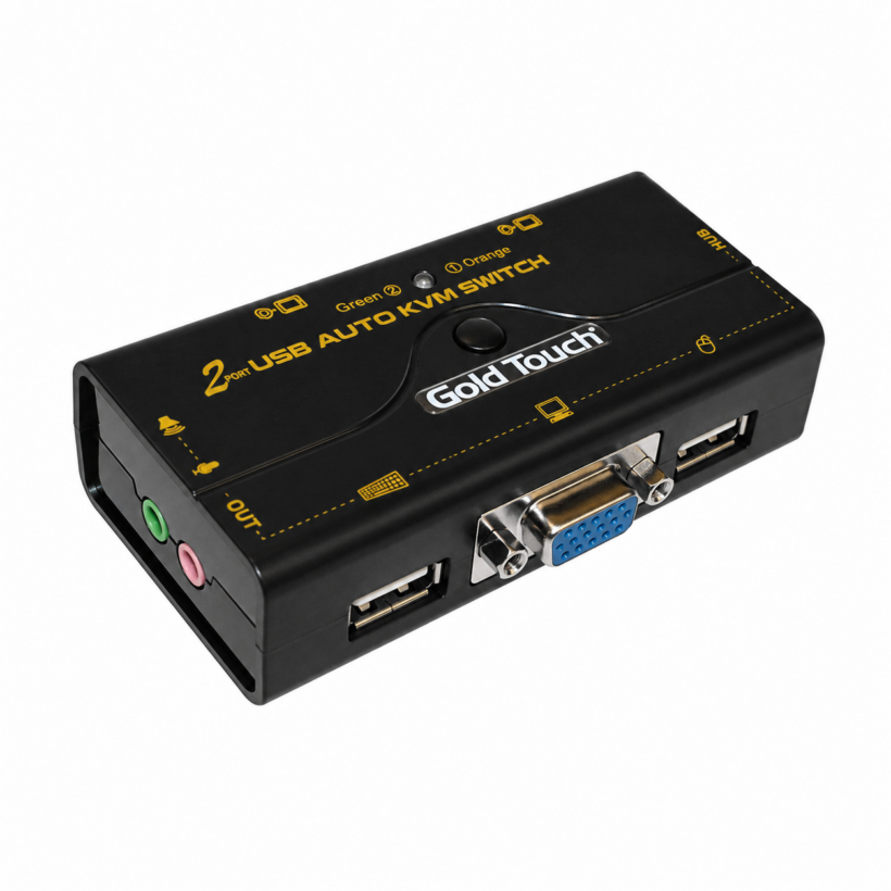 USB KVM Switch 2 Ports