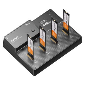 4 Bays Enclosure for NVMe M.2 SSD