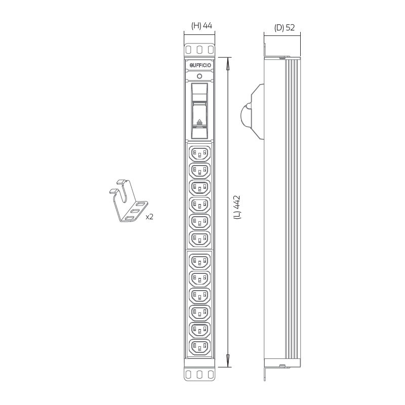 Pdu 12 C13 E