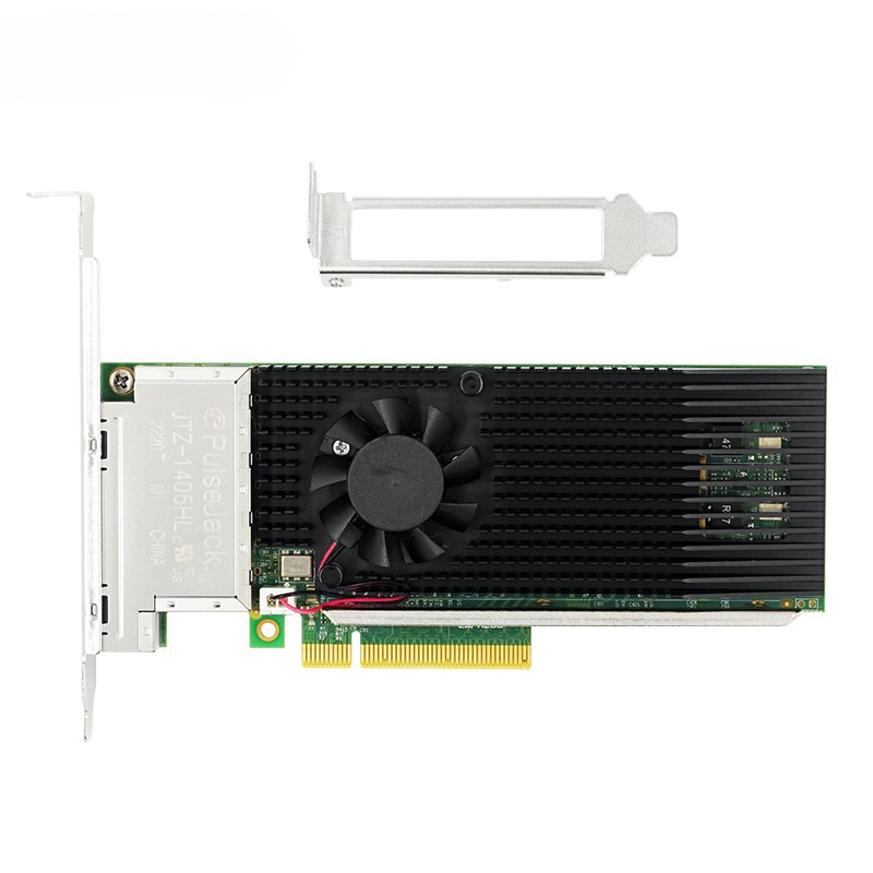 PCIe x8 Quad-Port RJ45 Network Adapter