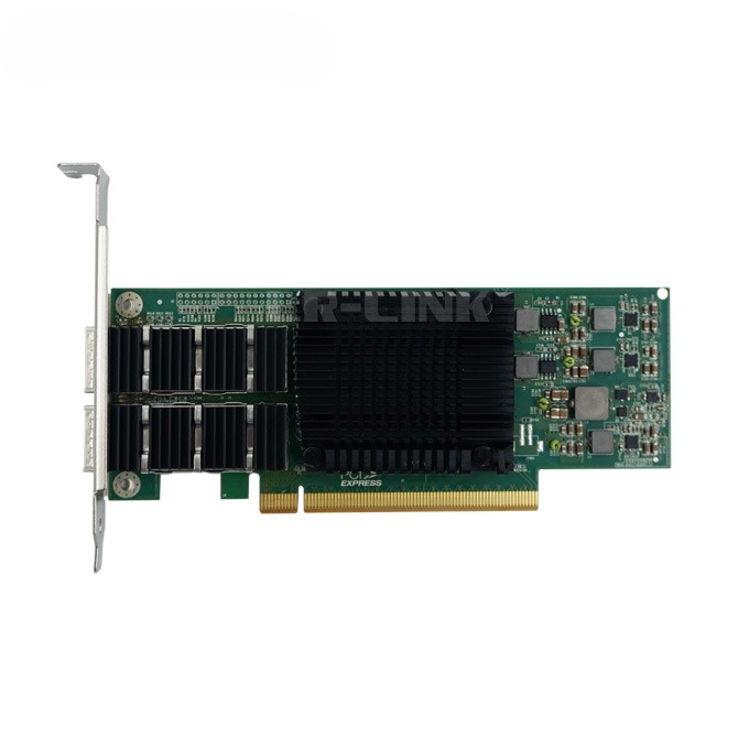 PCIe x16 Dual-Port QSFP28 Adapter