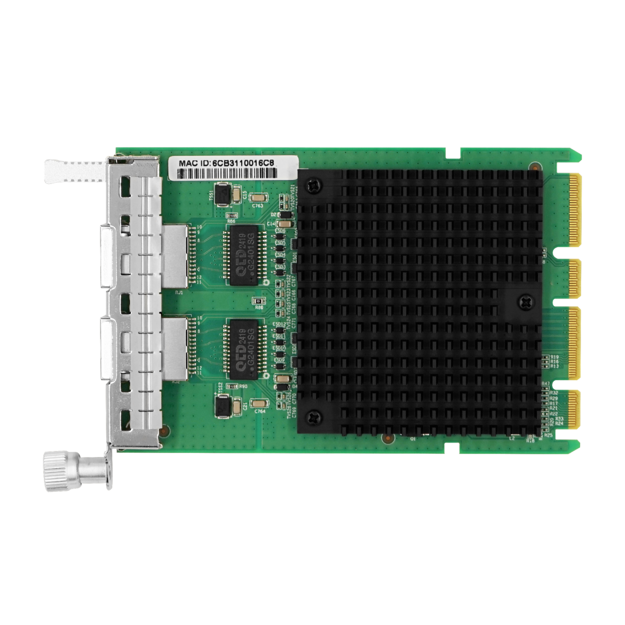 OCP Dual-Port RJ45 Network Adapter